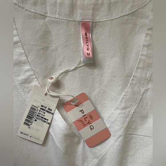 Pilyq Girls’ Beach Coverup with Rainbow Pompoms - Picture 5 of 9